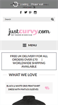 Mobile Screenshot of justcurvy.com